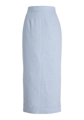 Posse Exclusive Riviera Emma Linen Maxi Skirt - Moda Operandi