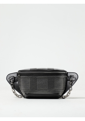McQueen leather belt bag with all-over studs