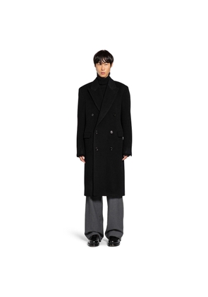 Double-Breasted Wool Coat