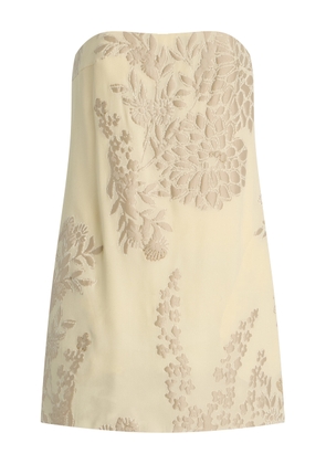 DELPOZO Exclusive Silk-Blend Jacquard Mini Dress - Moda Operandi