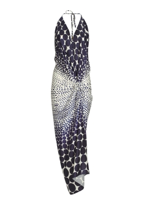 Silvia Tcherassi Guadalupe Gathered Crepe Midi Dress - Moda Operandi