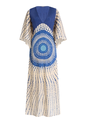 Alexis Matani Printed Satin Maxi Dress - Moda Operandi