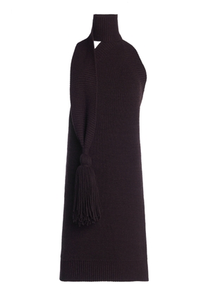 Bottega Veneta Tasseled Wool-Knit Mini Dress - Moda Operandi