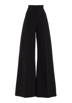 Carolina Herrera High-Rise Stretch-Wool Wide-Leg Pants - Moda Operandi
