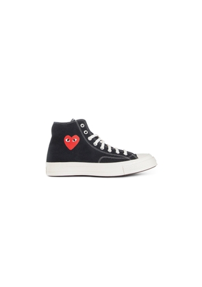 COMME DES GARCONS PLAY UNISEX BLACK SNEAKERS