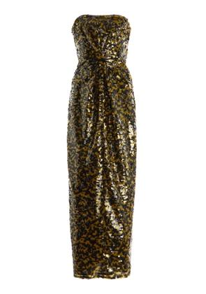 STAUD Cece Sequined Midi Dress - Moda Operandi