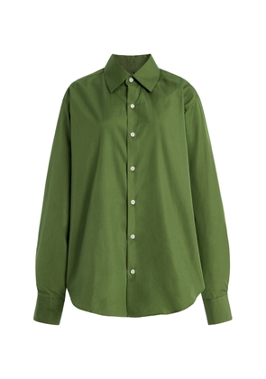 Comme Si La Classica Cotton-Poplin Shirt - Moda Operandi