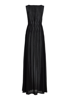 Arcina Ori Audrey Crepe-Georgette Maxi Dress - Moda Operandi