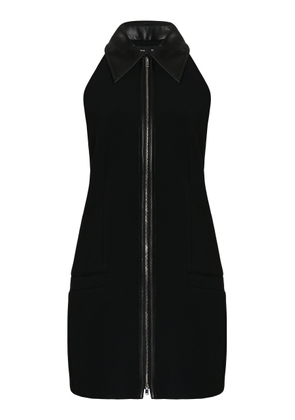 Proenza Schouler Emi Zipped Suiting Mini Dress - Moda Operandi