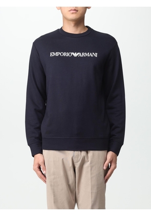 Emporio Armani sweatshirt in jersey with logo print