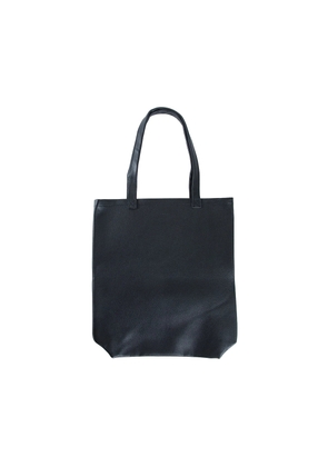 Grained Leather Tote Bag