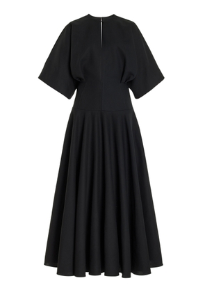 Brandon Maxwell The Darcy Kimono-Sleeve Cotton Poplin Maxi Dress - Moda Operandi