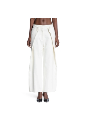 Pleated Wide Trousers