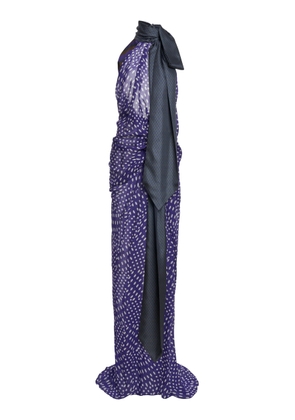 Dries Van Noten Devira Printed Georgette Gown - Moda Operandi