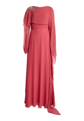 Erdem Draped Silk Gown - Moda Operandi