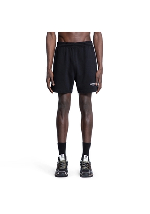 REPRESENT MAN BLACK SHORTS