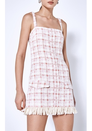 Alexis Linza Tweed Mini Dress - Moda Operandi