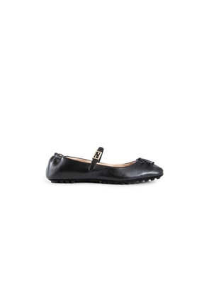 Baguette nappa ballerinas
