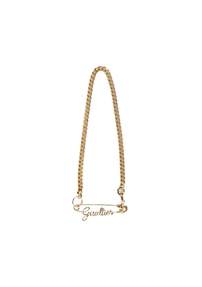 Gaultier Safety Pin Necklace
