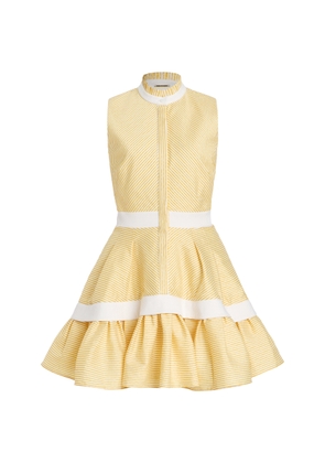 Alexis Natacha Herringbone Mini Shirt Dress - Moda Operandi