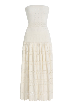 Alexis Payge Eyelet Knit Midi Dress - Moda Operandi