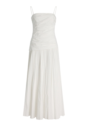 SIMKHAI Arie Cotton-Blend Bustier Midi Dress - Moda Operandi