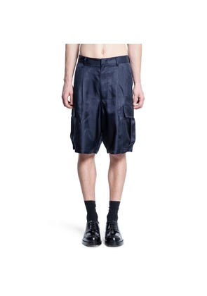 Washed Silk Cargo Shorts
