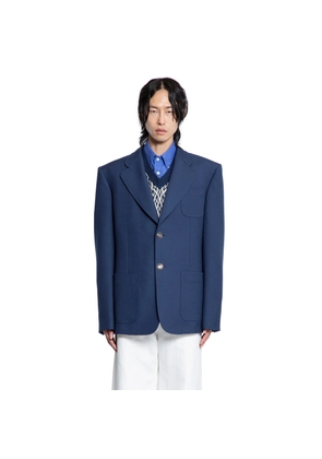 Wool Gabardine Blazer
