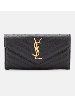 Saint Laurent Monogram Large leather wallet