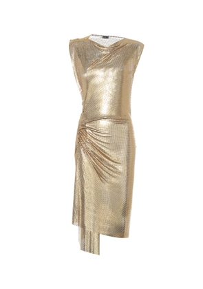 Rabanne Draped mesh dress