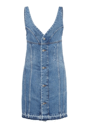 Stella McCartney Denim Mini Dress - Moda Operandi