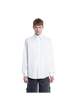 Skull Shirt in Cotton Poplin