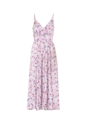 Rabanne Floral satin dress