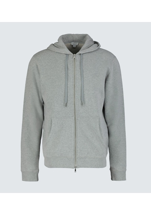 Sunspel Cotton-jersey hooded sweatshirt