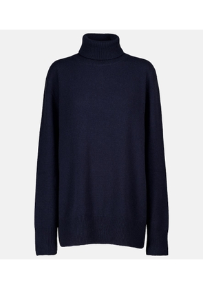 The Row Milina turtleneck wool and cashmere sweater