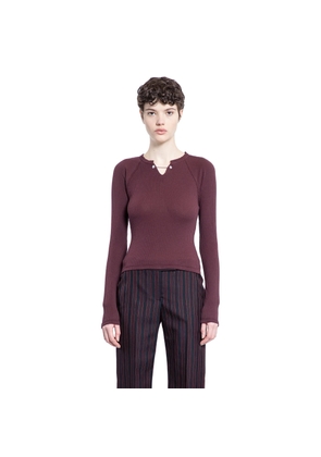 Cotton Rib Long Sleeve Top