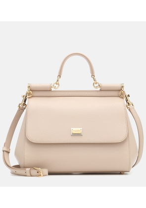 Dolce&Gabbana Sicily Medium leather shoulder bag