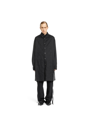 Dagbart Long Shirt in À Jour Cotton Poplin