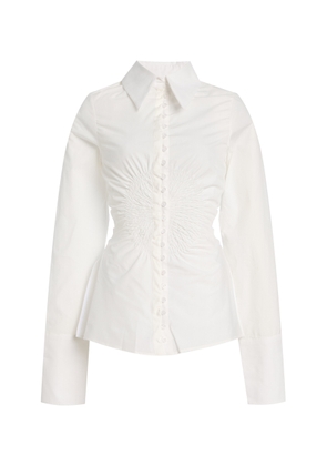 S.S.DALEY Eva Cotton-Poplin Circle Shirt - Moda Operandi
