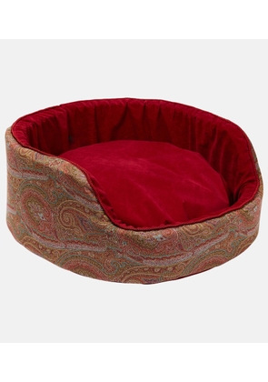 Etro Fausse jacquard dog bed