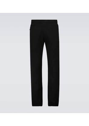 Moncler Brushed cotton fleece sweatpants