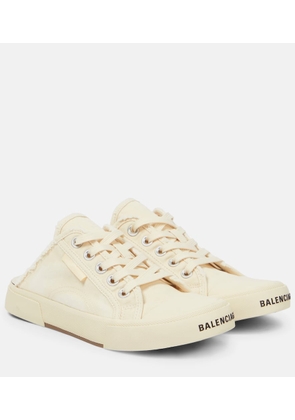 Balenciaga Paris distressed open-back sneakers