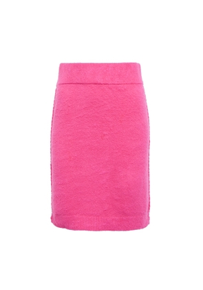 Helmut Lang Cotton-blend pencil skirt