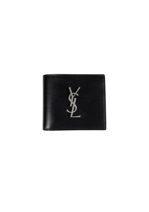 Leather Bifold Wallet Monogram