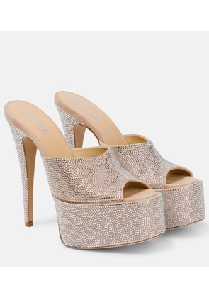 Paris Texas Holly Marina embellished suede sandals