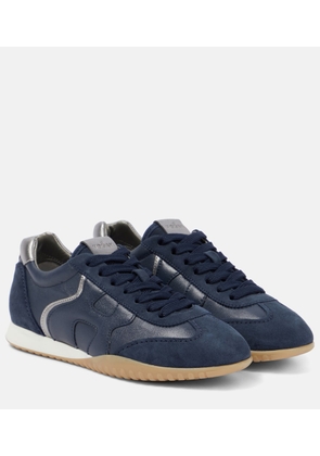 Hogan Olympia-Z suede and leather sneakers