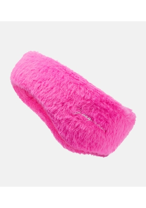 Jacquemus Le Bandeau Neve logo headband