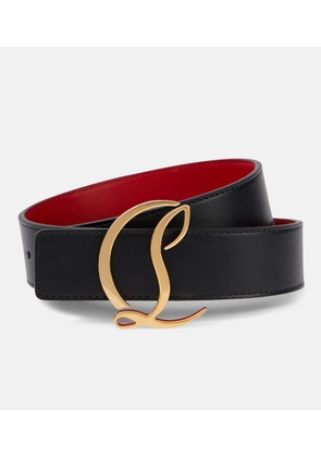 Christian Louboutin CL logo leather belt
