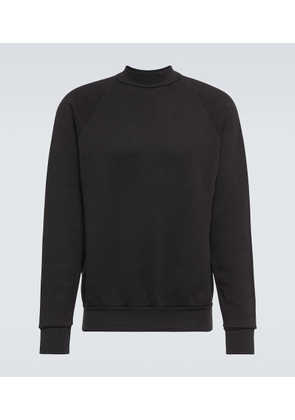 Les Tien Cotton jersey mockneck sweatshirt
