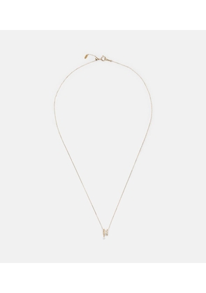 Persee Zeus 18kt gold necklace with diamonds